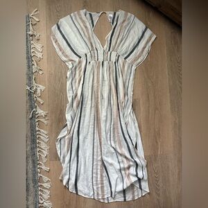 LSpace Long Striped Cover Up Small‎ Pristine Condition Worn Once